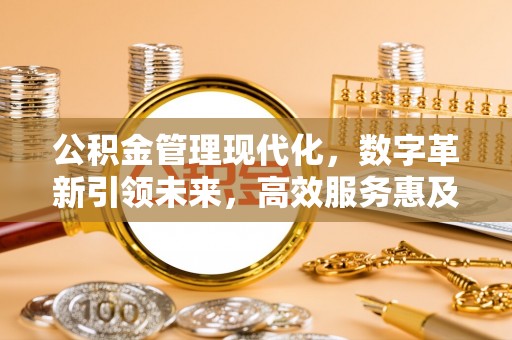 龙岩公积金管理现代化，数字革新引领未来，高效服务惠及民生