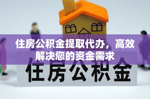 龙岩住房公积金提取代办，高效解决您的资金需求