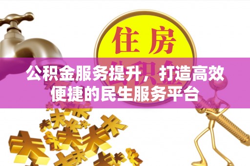 龙岩公积金服务提升，打造高效便捷的民生服务平台