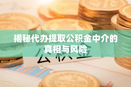 龙岩揭秘代办提取公积金中介的真相与风险