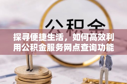 龙岩探寻便捷生活，如何高效利用公积金服务网点查询功能