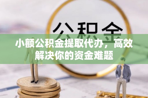 龙岩小额公积金提取代办，高效解决你的资金难题