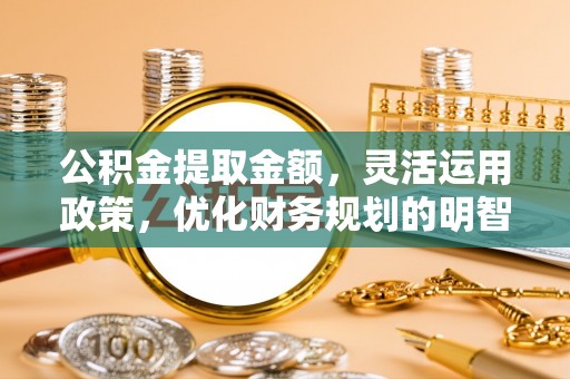 龙岩公积金提取金额，灵活运用政策，优化财务规划的明智选择
