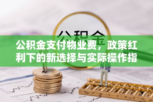 龙岩公积金支付物业费，政策红利下的新选择与实际操作指南