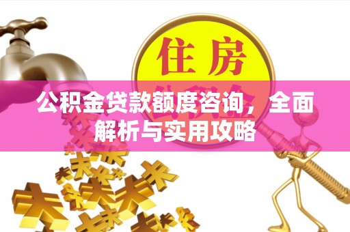 龙岩公积金贷款额度咨询，全面解析与实用攻略