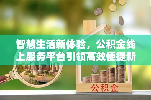 龙岩智慧生活新体验，公积金线上服务平台引领高效便捷新潮流