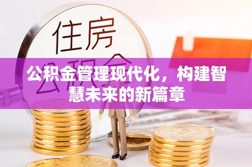 龙岩公积金管理现代化，构建智慧未来的新篇章