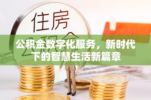 龙岩公积金数字化服务，新时代下的智慧生活新篇章