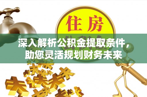 龙岩深入解析公积金提取条件，助您灵活规划财务未来