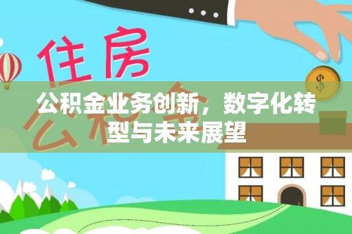 龙岩公积金业务创新，数字化转型与未来展望