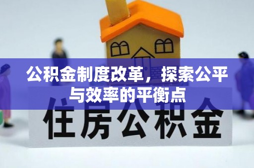 龙岩公积金制度改革，探索公平与效率的平衡点
