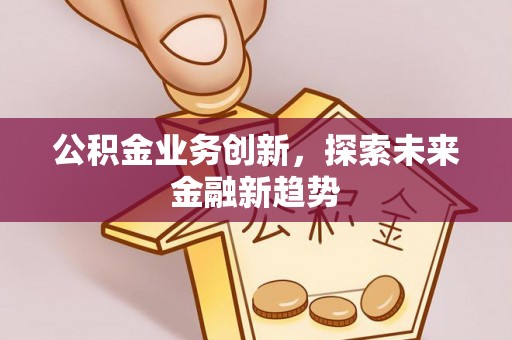 龙岩公积金业务创新，探索未来金融新趋势