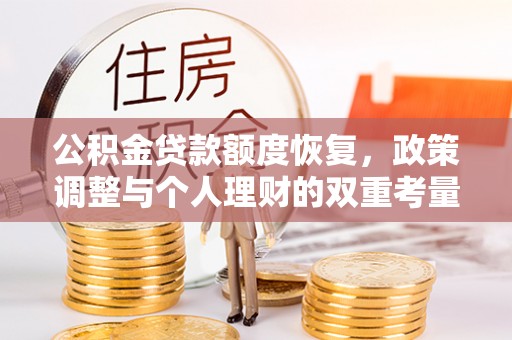 龙岩公积金贷款额度恢复，政策调整与个人理财的双重考量