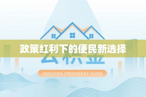 龙岩政策红利下的便民新选择